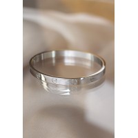 316L Çelik Silver Renk Bilezik TJ-BB3569