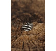 Ayarlanabilir Pençe Model Erkek Yüzük - TJ-EY349