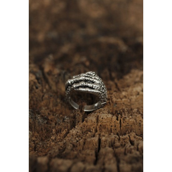 Ayarlanabilir Pençe Model Erkek Yüzük - TJ-EY349