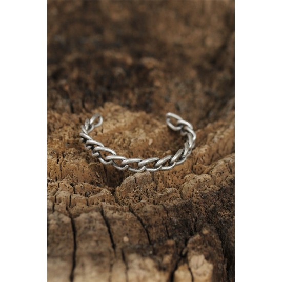 Yeni Sezon Zincir Tasarımlı Erkek Kelepçe Bileklik - TJ-EB3203