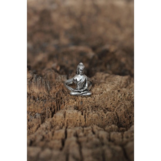 Ayarlanabilir Buda Tasarımlı Erkek Yüzük - TJ-EY387