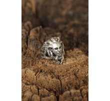 Medusa Model Ayarlanabilir Erkek Yüzük - TJ-EY408