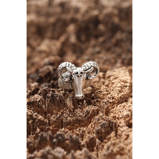 Koç Figürlü Ayarlanabilir Yüzük - TJ-EY428