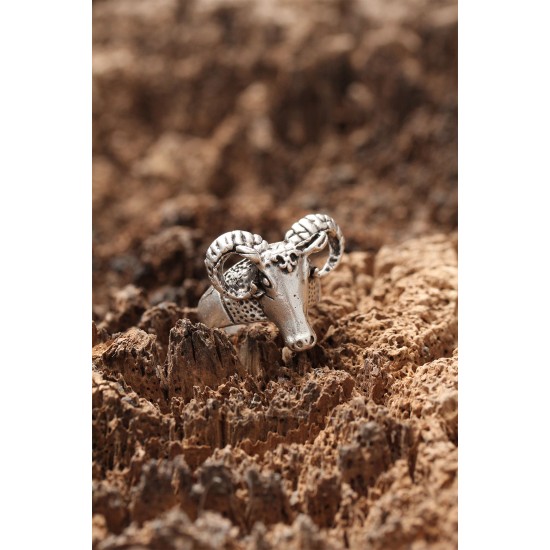 Koç Figürlü Ayarlanabilir Yüzük - TJ-EY428