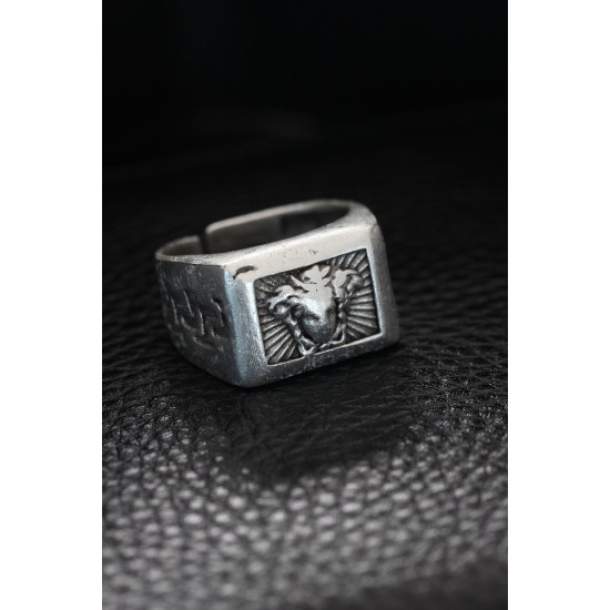 Ayarlanabilir Medusa Model Erkek Yüzük - TJ-EY469