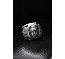 Ayarlanabilir Heykel Model Erkek Yüzük - TJ-EY495