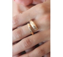 Gold Renk Kadın Yüzük - TJ-BYK2493