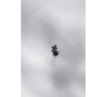 316L Cerrahi Çelik Siyah Renk Tragus Piercing - TJ-PR1151