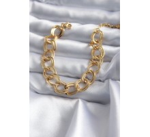 316L Çelik Gold Renk Samanyolu Model Kadın Bileklik - TJ-BB5633