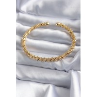 316L Çelik Gold Renk Kadın Bileklik TJ-BB5643