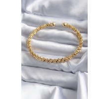 316L Çelik Gold Renk Kadın Bileklik - TJ-BB5643