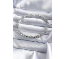 316L Çelik Gümüş Renk Kadın Bileklik - TJ-BB5644