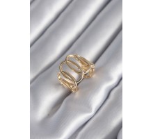 Gold Renk Ayarlanabilir Kadın Yüzük - TJ-BYK2949