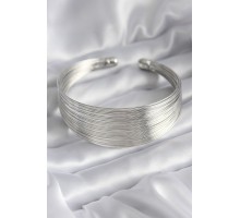 316L Çelik Gümüş Renk Kadın Bileklik - TJ-BB5785