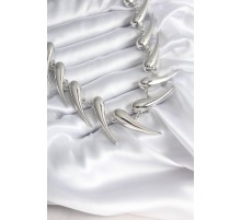 VIP Seri Özel Model Gümüş Renk Kadın Kolye - TJ-BKO8236