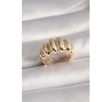 Pirinç Gold Renk Kadın Yüzük - TJ-BYK3096
