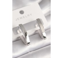 Pirinç Gümüş Renk Kadın Küpe - TJ-BKP8670