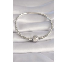 Pirinç Gold Renk İşleme Detay Charm Model Kadın Bileklik - TJ-BB5989