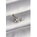 316L Çelik Gümüş Renk Zirkon Taşlı Sallantı Kalp Detay Tragus Piercing - TJ-PR1361