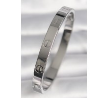 316L Çelik Gümüş Renk Cartier Model Kadın Bilezik - TJ-BB6736
