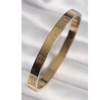 316L Çelik Gold Renk Cartier Model Kadın Kelepçe - TJ-BB6737
