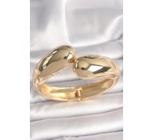 Pirinç Gold Renk Damla Model Kadın Kelepçe - TJ-BB6861