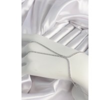 Pirinç Gümüş Renk Su Yolu Zirkon Taşlı Kadın Şahmeran - TJ-SN614