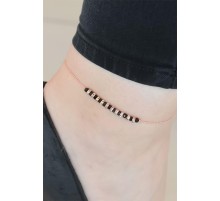 Siyah Miyuki Taşlı Hal Hal - TJ-HH845-KS