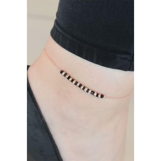 Siyah Miyuki Taşlı Hal Hal - TJ-HH845-KS