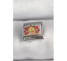 316L Çelik Gümüş Renk Renkli Çocuk İşlemeli Nomination Charm - TJ-BC1388