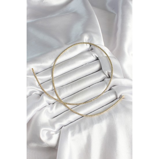 Mıknatıslı Gold Renk Sarmal Kadın Bileklik - TJ-BB6970