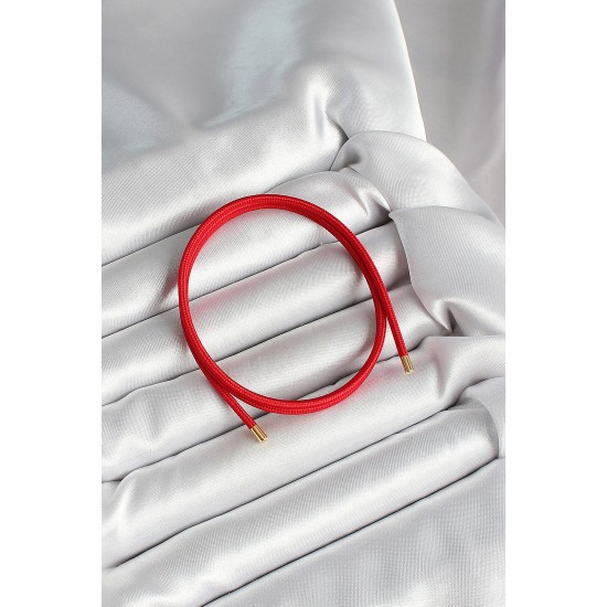 Mıknatıslı Kırmızı Renk Sarmal Kadın Bileklik - TJ-BB6971