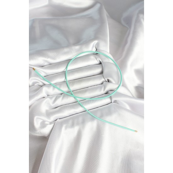 Mıknatıslı Turkuaz Renk Sarmal Kadın Bileklik - TJ-BB6973