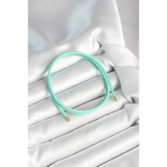 Mıknatıslı Turkuaz Renk Sarmal Kadın Bileklik - TJ-BB6973