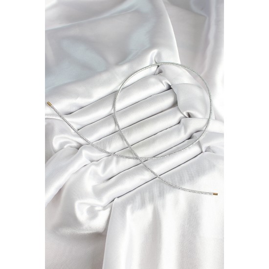 Mıknatıslı Gümüş Renk Sarmal Kadın Bileklik - TJ-BB6974