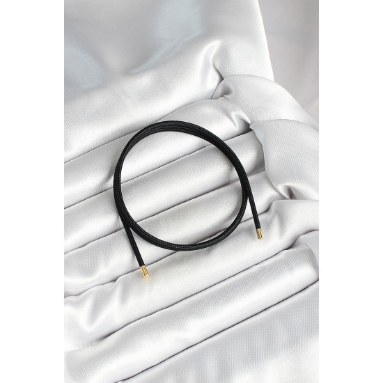 Mıknatıslı Siyah Renk Sarmal Kadın Bileklik - TJ-BB6975