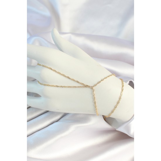 Pirinç Gold Renk Esnek Burgu Şahmeran - TJ-SN637