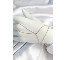 Pirinç Gold Renk Parçalı Ezme Şahmeran - TJ-SN639