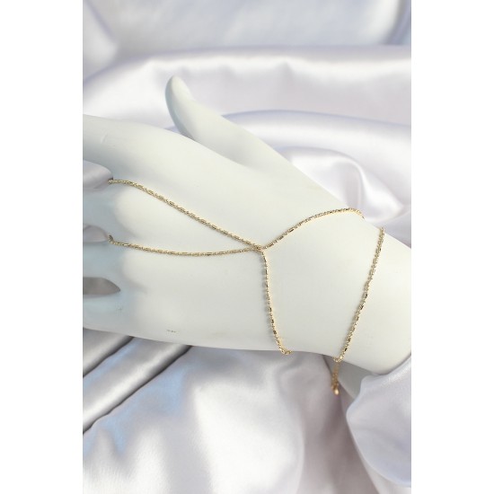 Pirinç Gold Renk Zincir Şahmeran - TJ-SN641