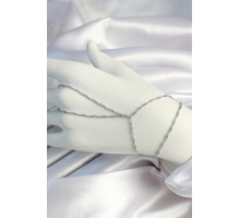 Pirinç Gümüş Renk Esnek Burgu Zincirli Şahmeran - TJ-SN645