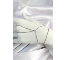 Pirinç Gümüş Renk Burgu Zincirli Şahmeran - TJ-SN646