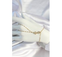 316L Çelik Zincirli Gold Renk Yıldız Şahmeran - TJ-SN663