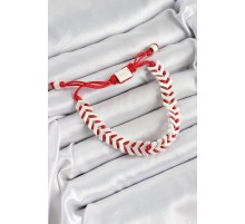 Pirinç Asansörlü Kırmızı Beyaz Juju Kadın Bileklik - TJ-BB7192