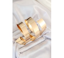 Pirinç Sarmal Gold Renk Kadın Pazu Bileklik - TJ-BB7198