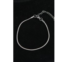 316L Çelik Oval İtalyan Model Gümüş Renk Erkek Bileklik - TJ-EB3739