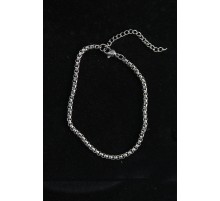 316L Çelik Örgü Model Gümüş Renk Erkek Bileklik - TJ-EB3744