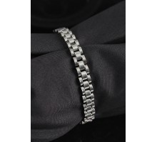 316L Çelik Kordon Model Gümüş Renk Erkek Bileklik - TJ-EB3753