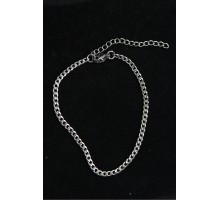 316L Çelik İnce Klasik Model Gümüş Renk Erkek Bileklik - TJ-EB3748