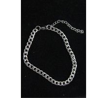 316L Çelik Klasik Model Gümüş Renk Erkek Bileklik - TJ-EB3747