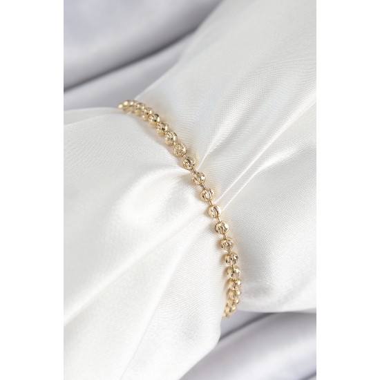 Xuping Pirinç Dorika Model Gold Renk Kadın Bileklik - TJ-BB7476